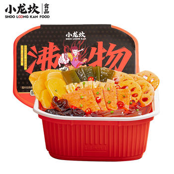 小龙坎沸物麻辣午餐肉自热火锅390g自煮懒人速食宿舍自热锅
